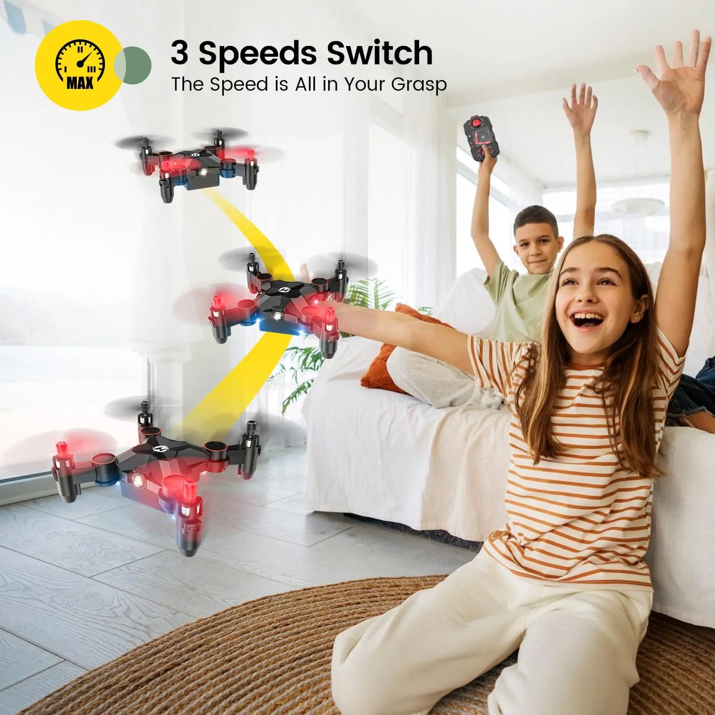 Holy Stone HS190 Mini Drone Foldable Portable Altitude Hold