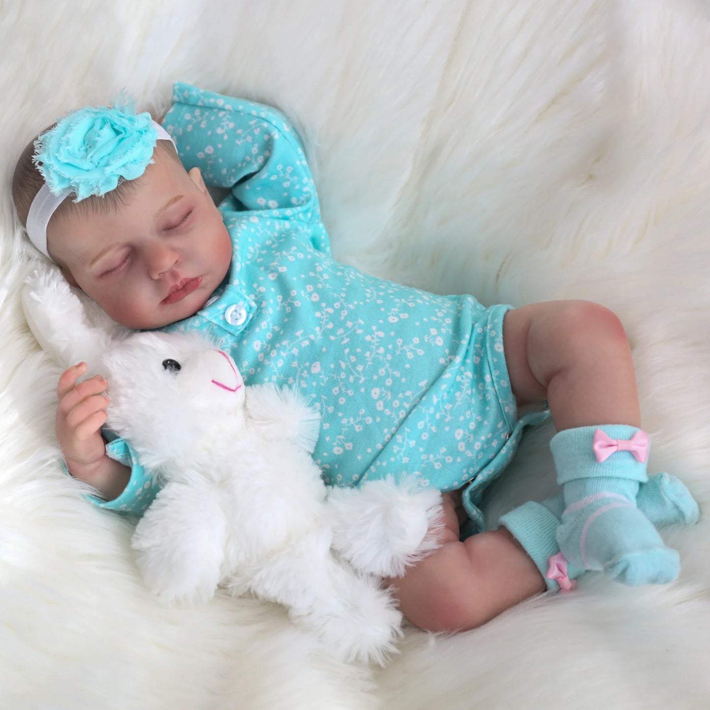 KAYDORACN Realistic Reborn Baby Doll Girl Sleeping Weighted