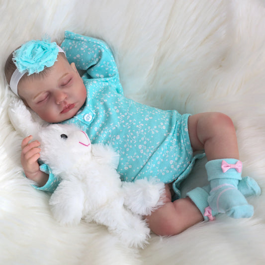 KAYDORACN Realistic Reborn Baby Doll Girl Sleeping Weighted
