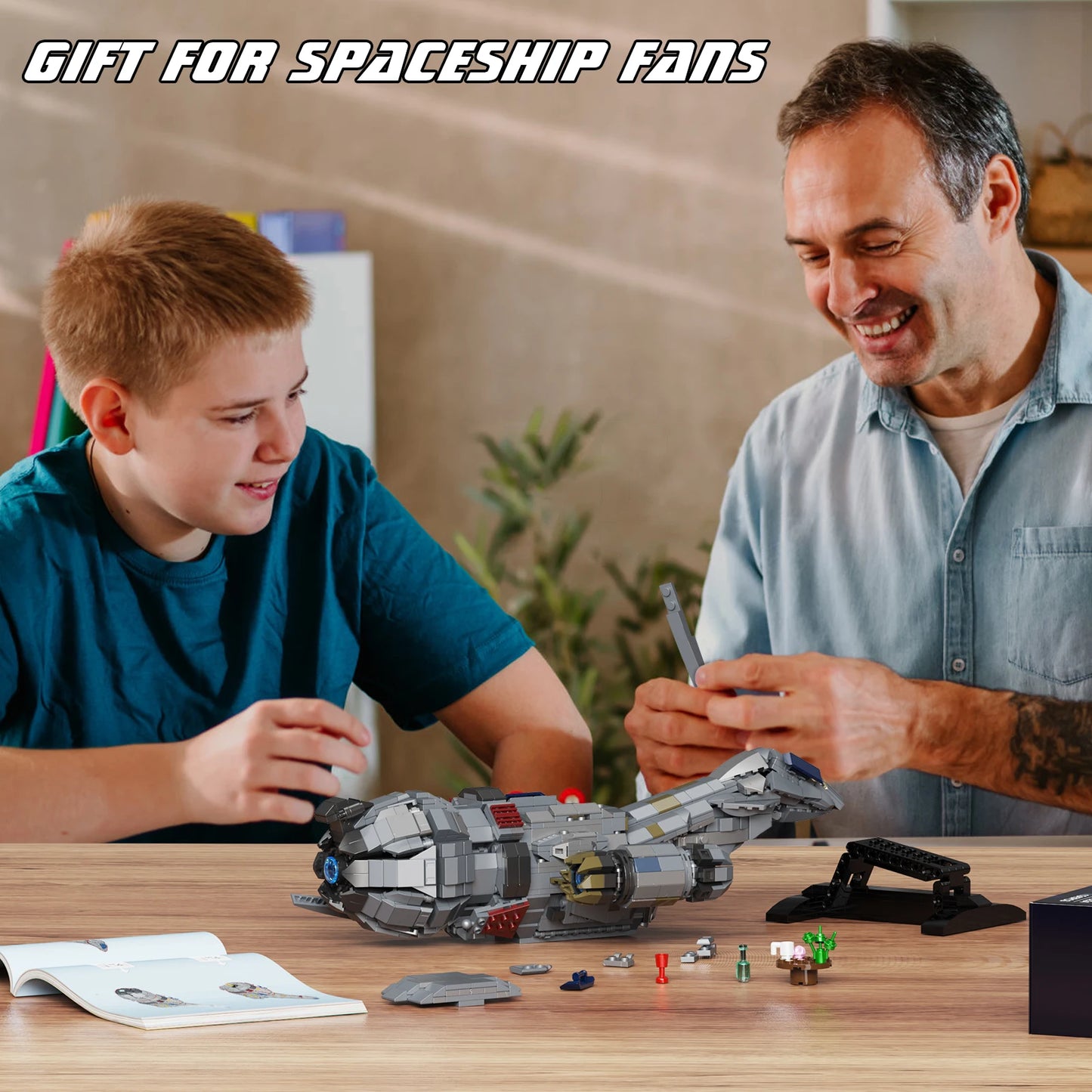 Spaceship Building Blocks Shuttle Firefly Class Bricks Model Kit
