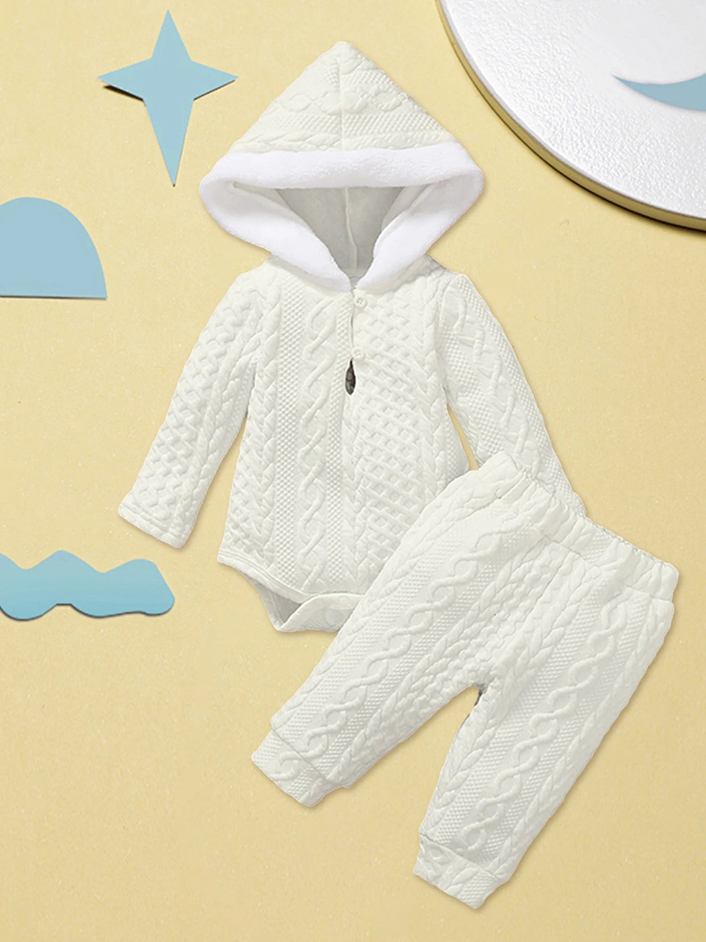 Toddler Girls 2 Piece Hoodie Jumpsuit Set With Leggings