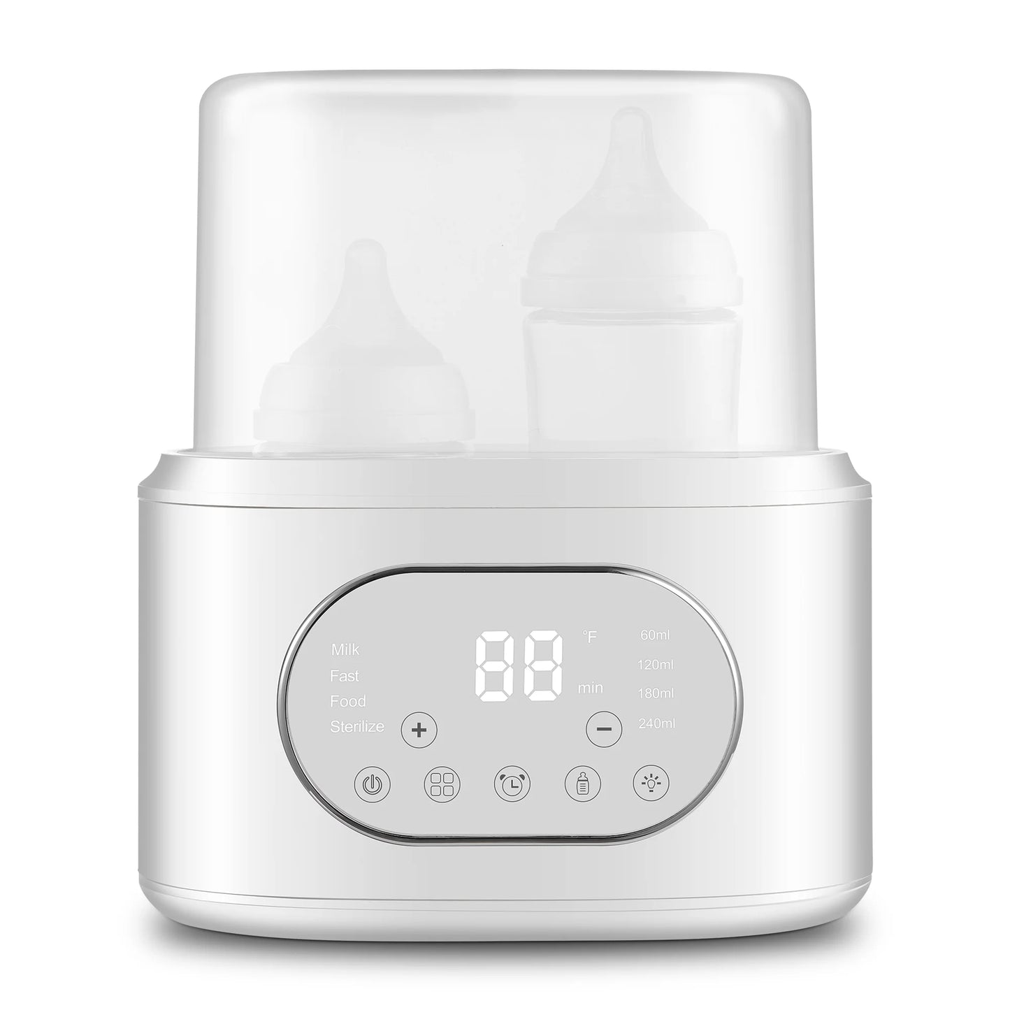 Hignconcerned 10 In 1 Baby Bottle Warmer Dual Heating Timer