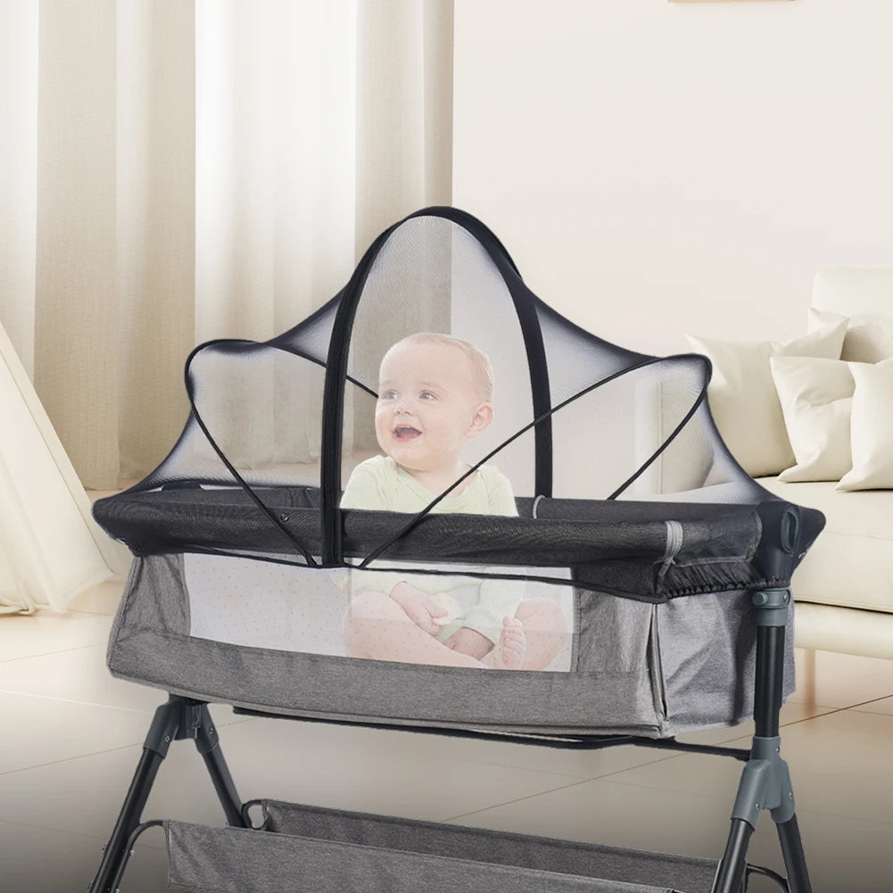 Foldable Mosquito Net For Baby Crib Keeps Cats Out