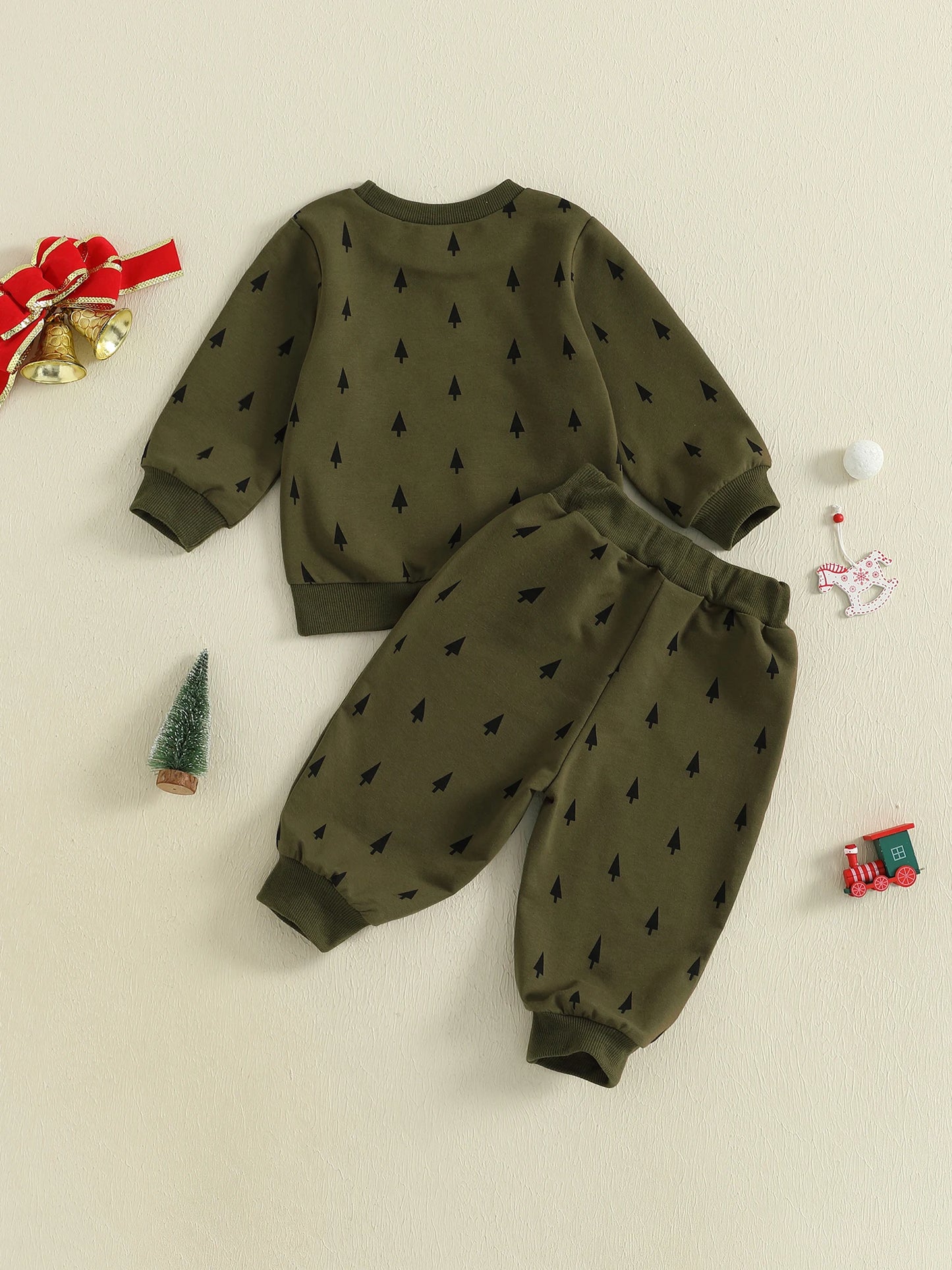 Guangdong Baby Girls Christmas Plaid Dress And Headband Set