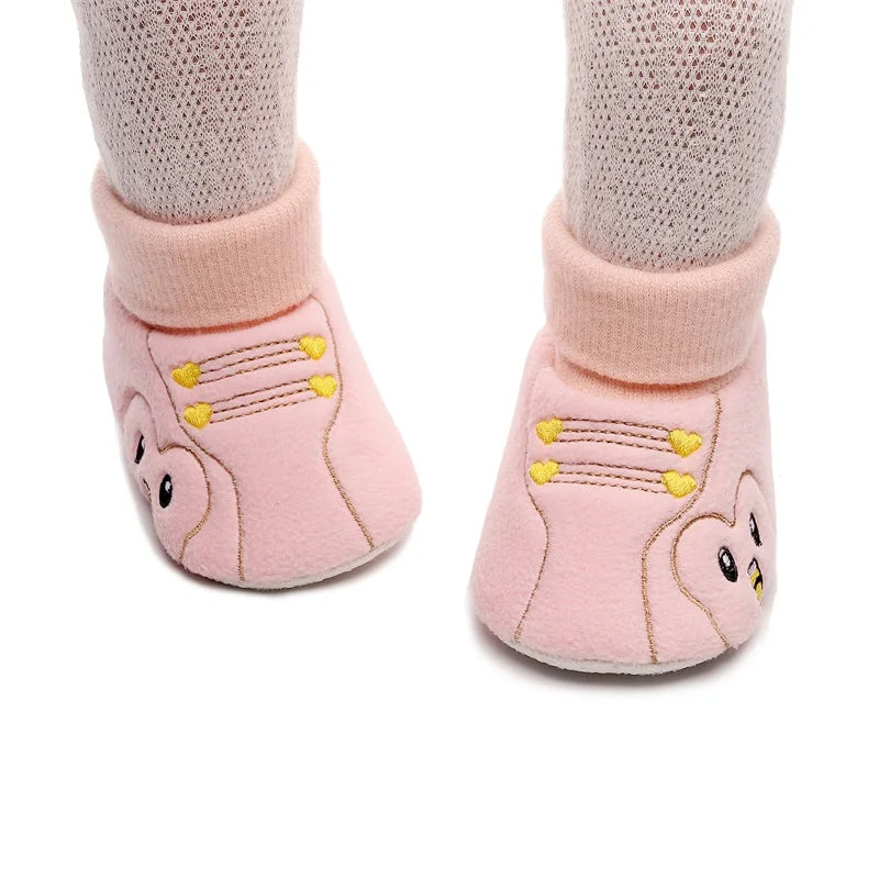 CN Adorable Animal Print Toddler Slip On Sneakers Non Slip