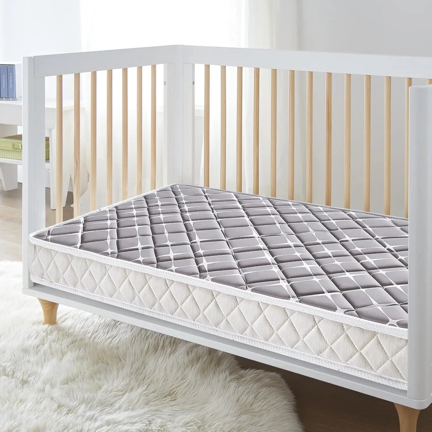 XMSJH Premium Dual Sided Baby Crib And Toddler Mattress