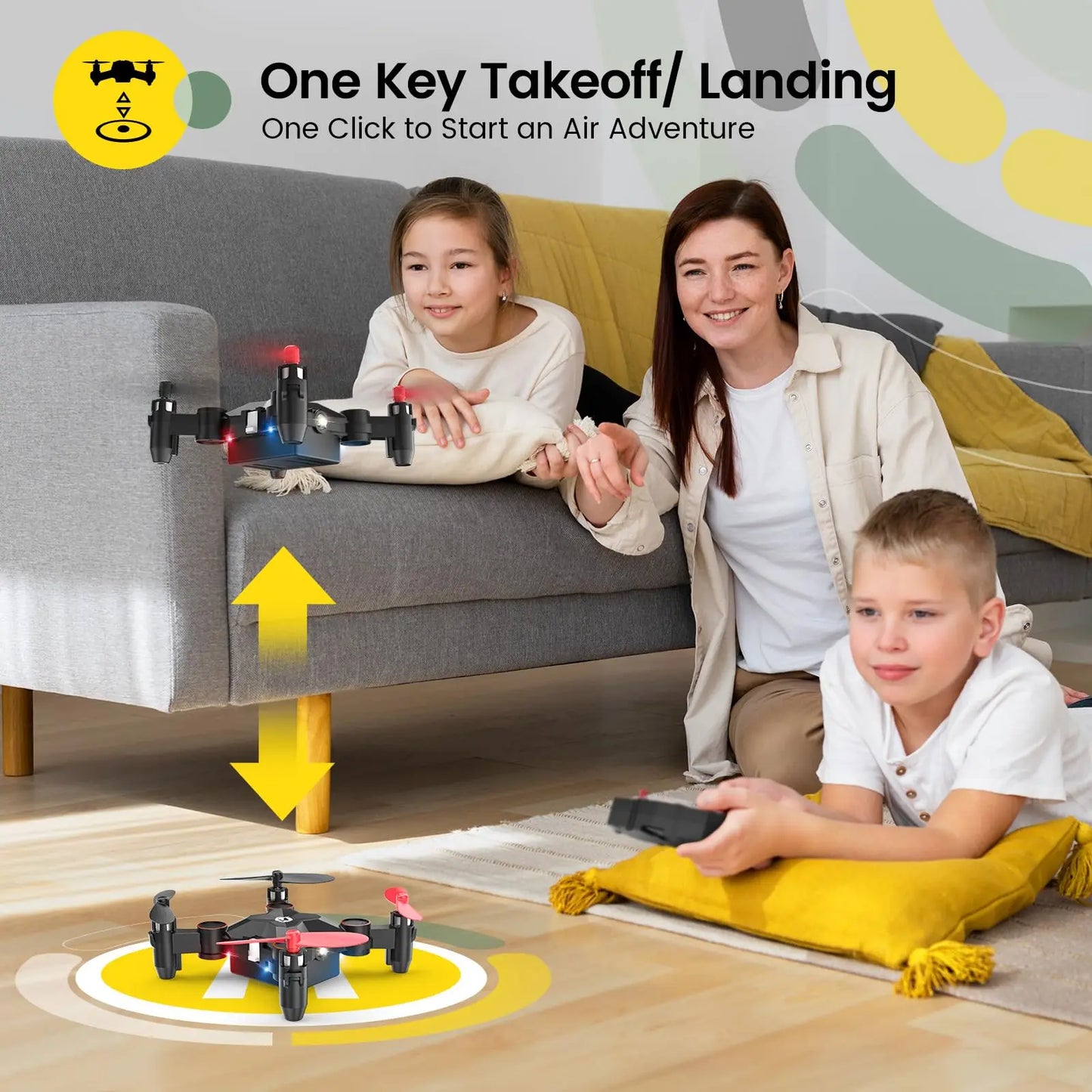 Holy Stone HS190 Mini Drone Foldable Portable Altitude Hold