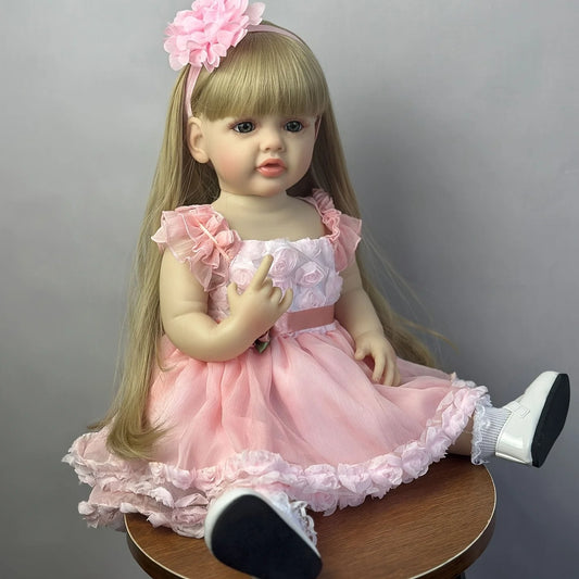 Lifelike Reborn Full Body Doll Soft Vinyl Teen Princess