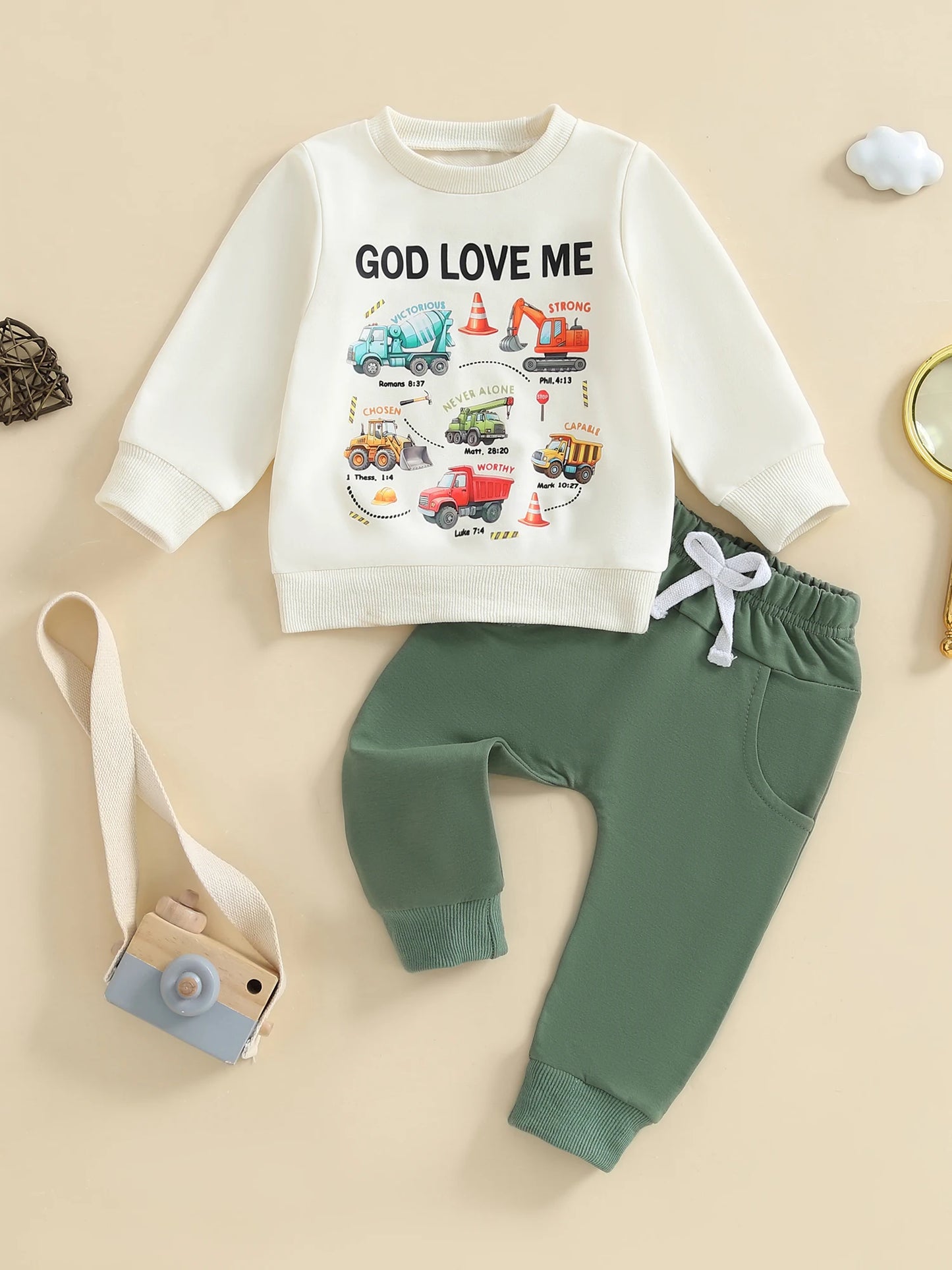 Guangdong Baby Winter 2 Piece Hooded Jacket Leggings Set