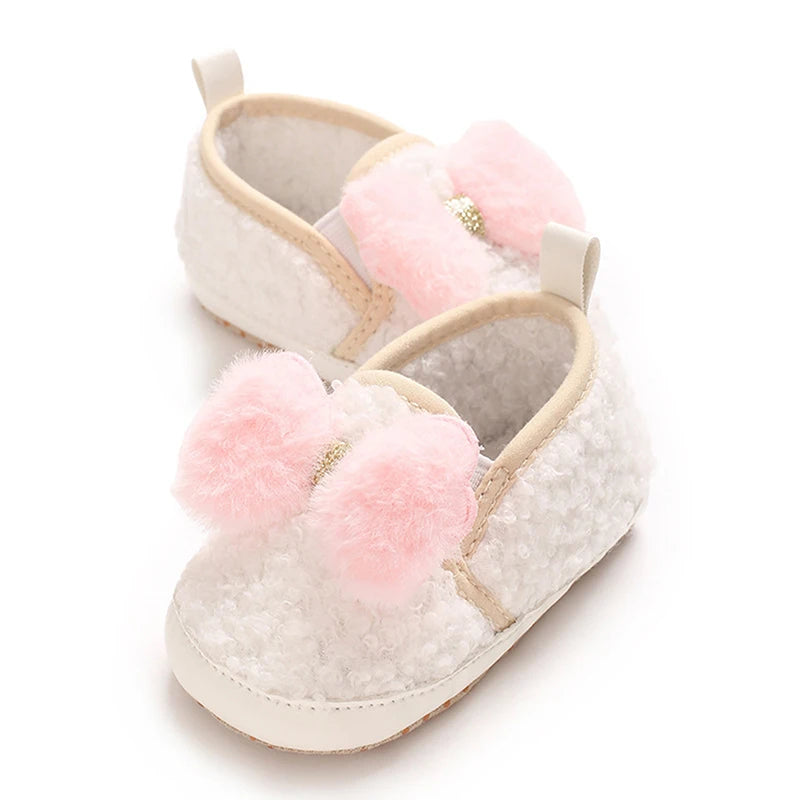 Guangdong Plush Winter Boots For Toddlers Slip On Anti Skid