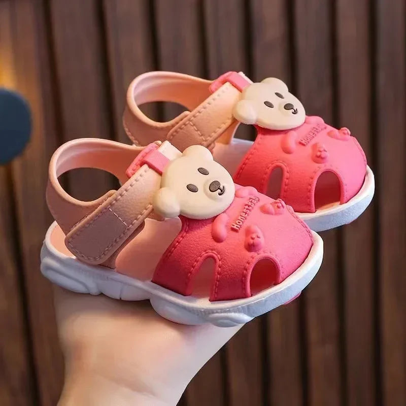 Baby Cartoon Sandals Soft Sole For Toddlers And Infants