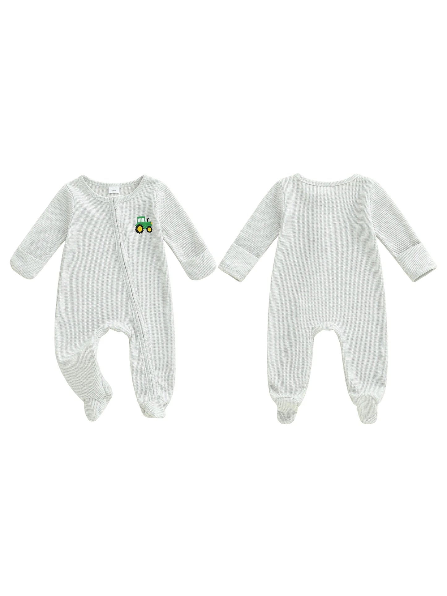 CN Guangdong Infant Hooded Animal Ear Fleece Footed Pajamas