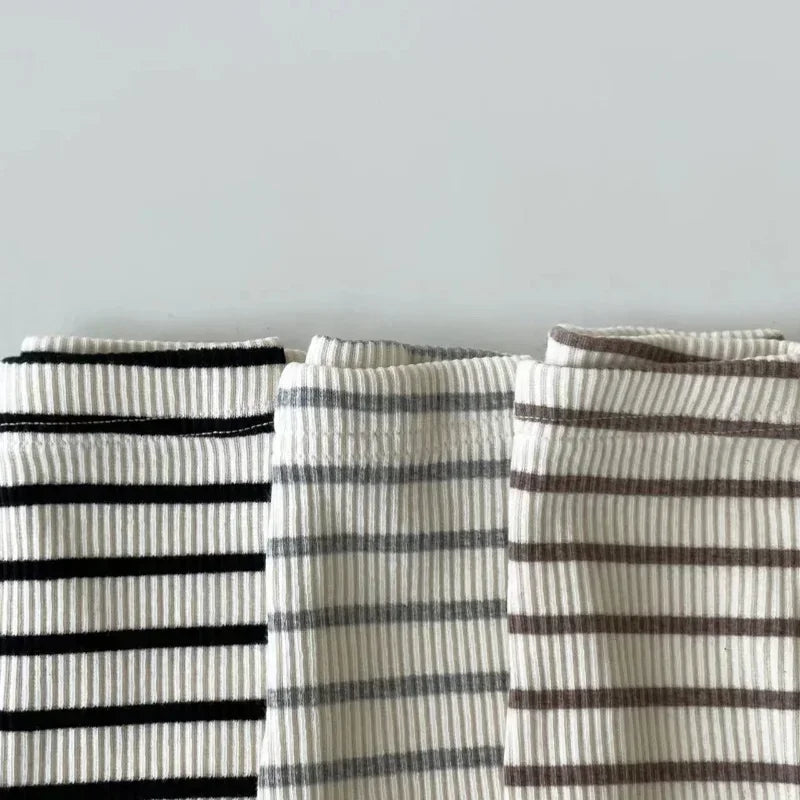 Sonkpuel Baby Cotton Stretch Leggings Unisex Kids Trousers