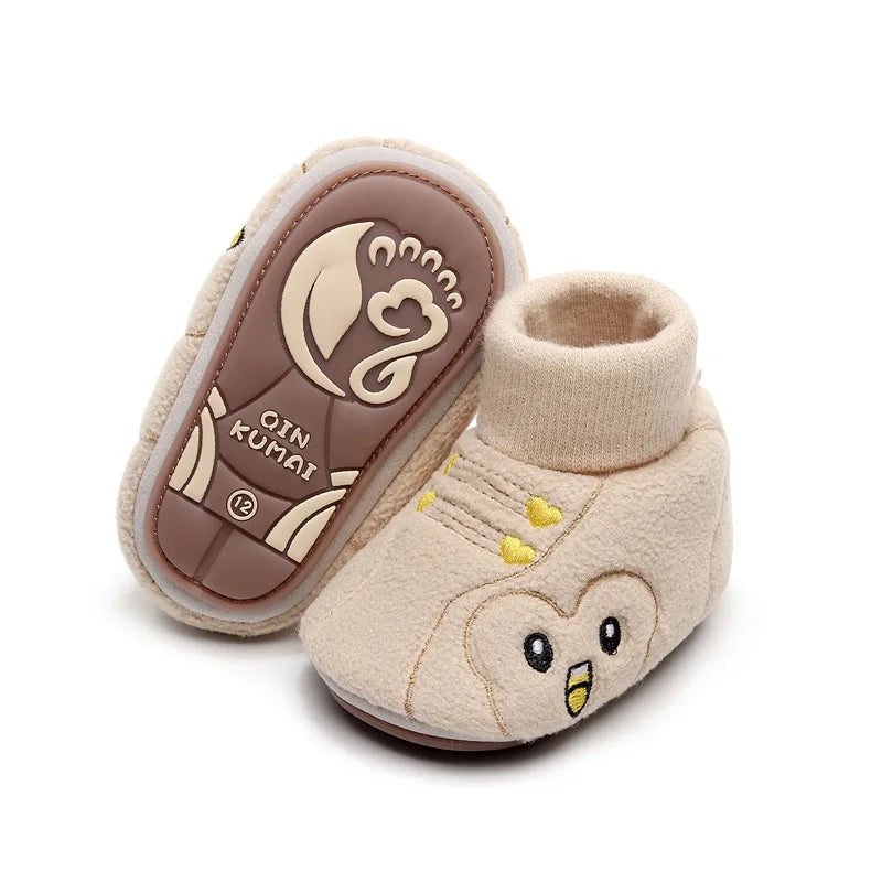 CN Adorable Animal Print Toddler Slip On Sneakers Non Slip