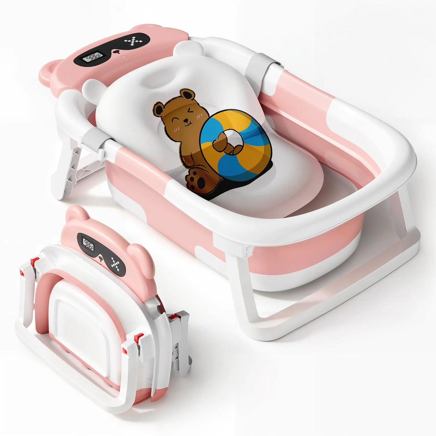 Hignconcerned Baby Bath Tub With Thermometer Design