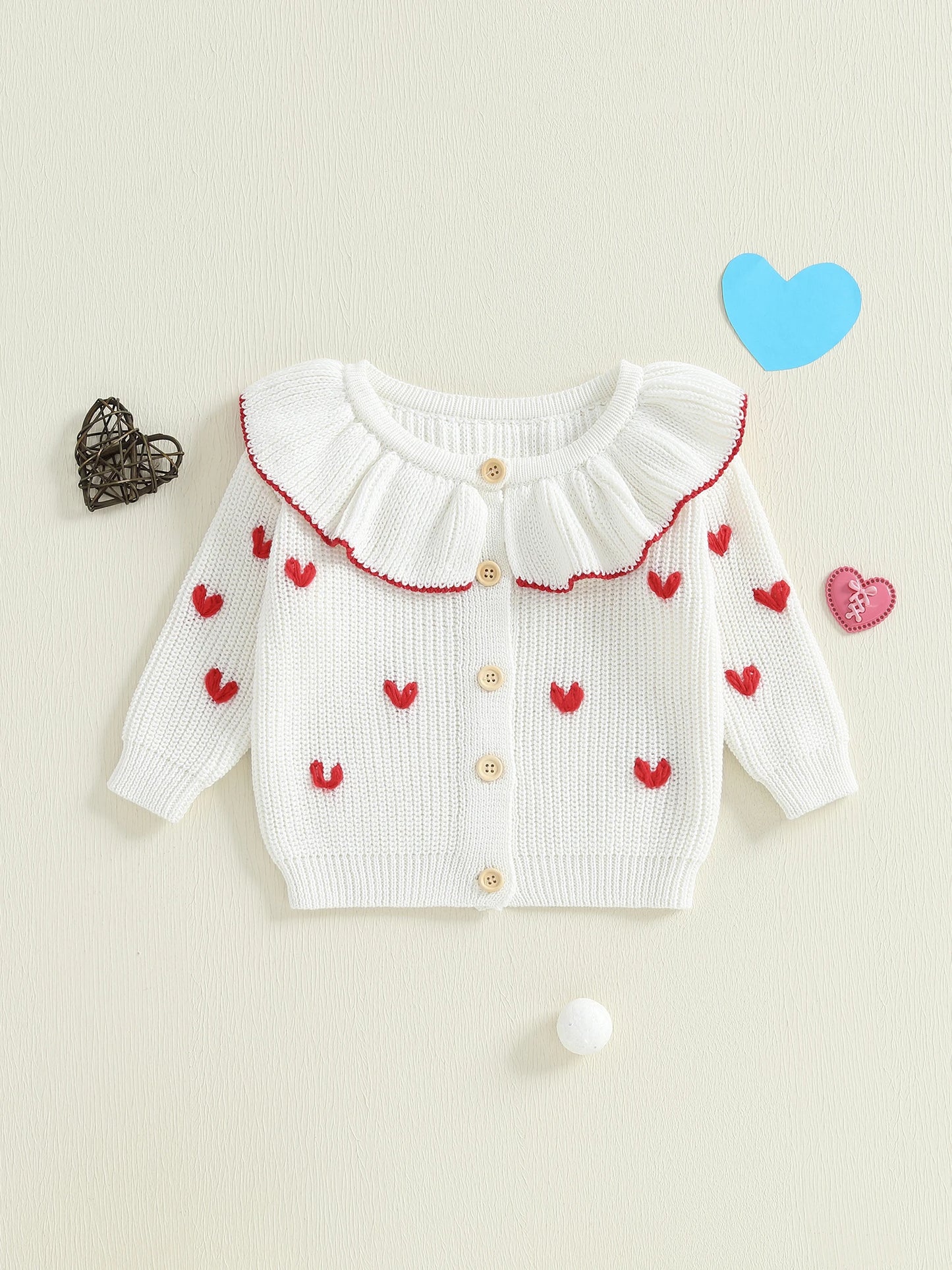 Guangdong Infant Boy Cardigan Sweater Star Embroidered Coat