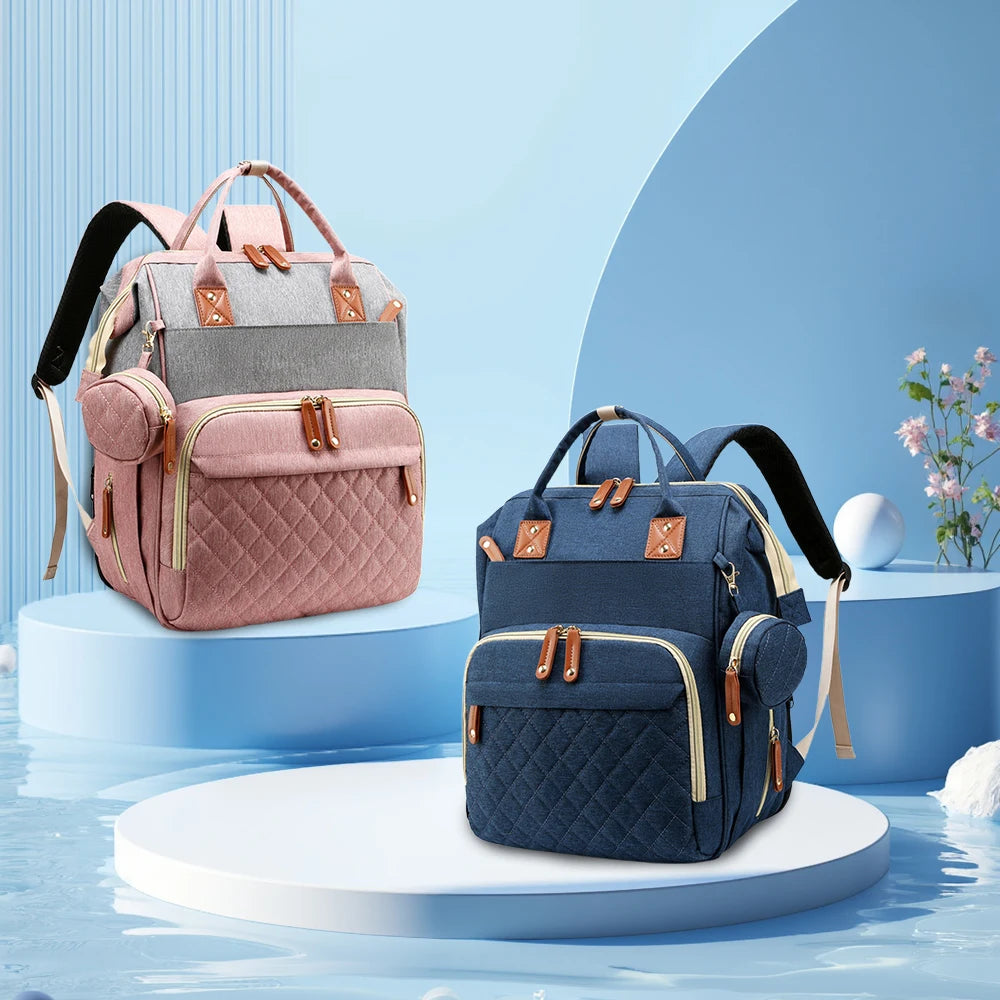 Outdoor Portable Foldable Baby Travel Bed Backpack Carrier