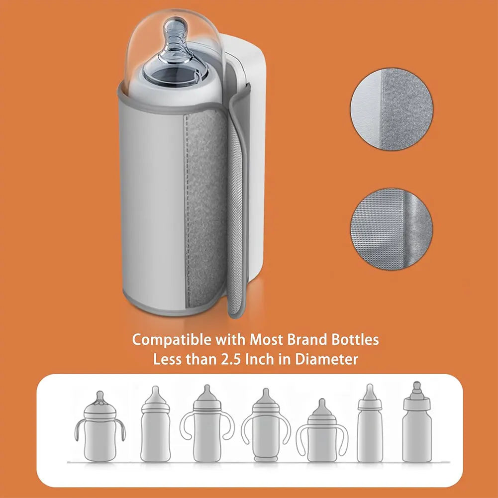 Hign-concerned Portable Bottle Warmer Temperature Control