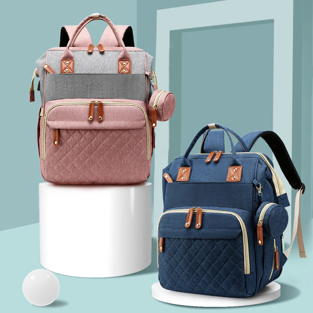 Outdoor Portable Foldable Baby Travel Bed Backpack Carrier