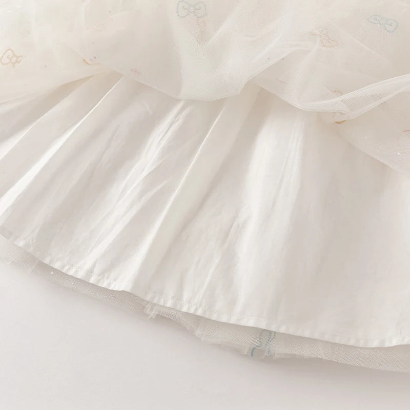 DAVE BELLA Mesh Party Dress for Girls Princess Pageant