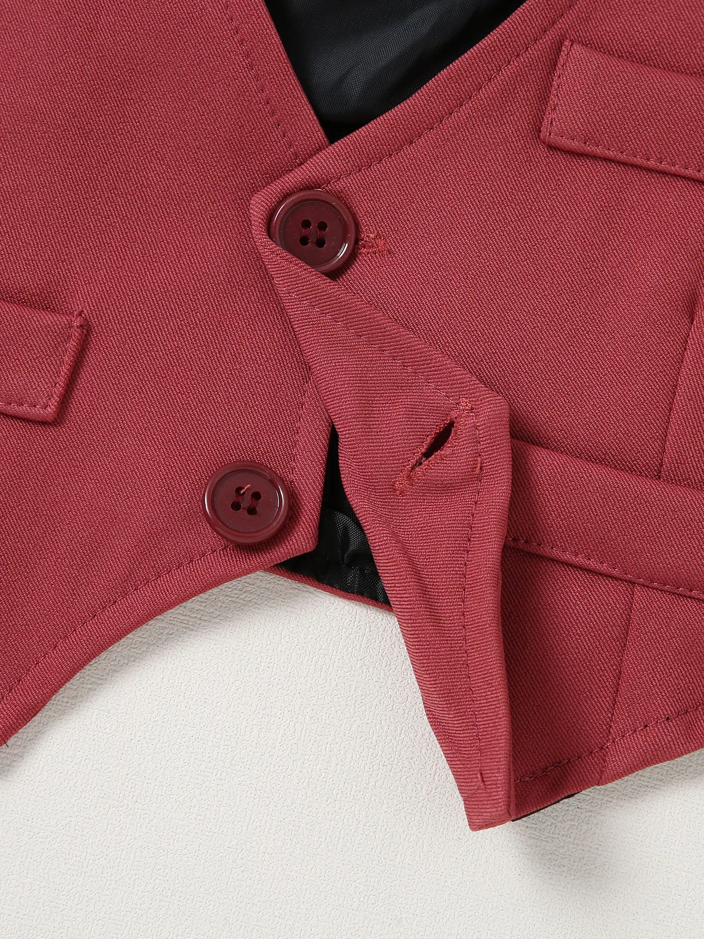 Guangdong Baby Boy Wedding Suit Set Dress Shirt Vest Bowtie