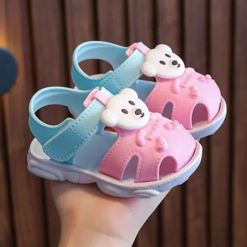 Baby Cartoon Sandals Soft Sole For Toddlers And Infants
