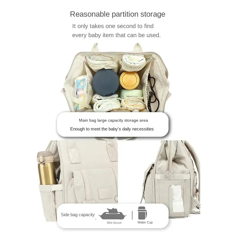 Insular Baby Diaper Backpack Waterproof Maternity Bag