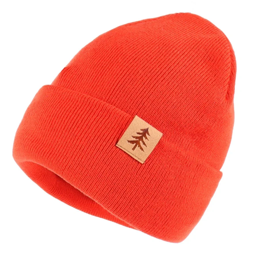 Langzhen Toddler Knit Beanie Hat Unisex Winter Warm Cap For 1 To 4 Years Old Children Soft Acrylic