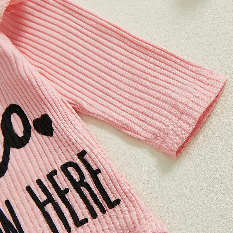 CN Guangdong Baby Girls 4-Piece Romper Ruffles Skorts