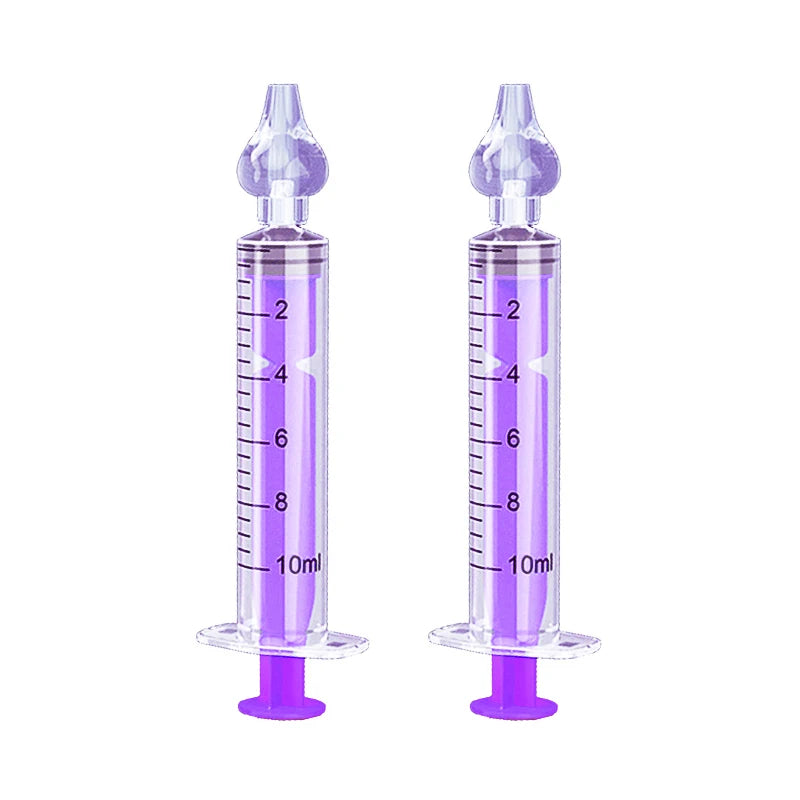 Baby Nasal Aspirator Syringe Silicone Nasal Washer For Children
