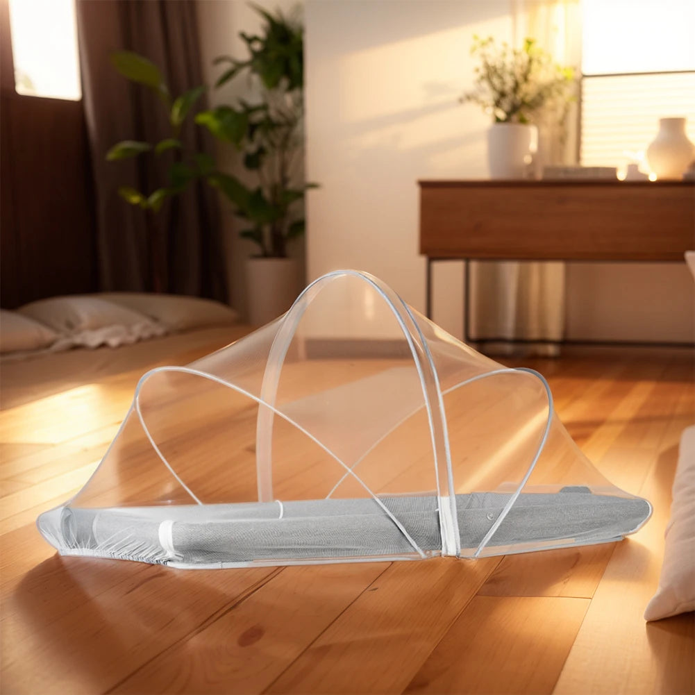 Foldable Mosquito Net For Baby Crib Keeps Cats Out