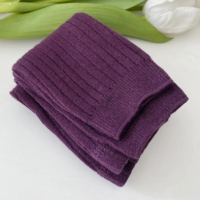 CN Girls Ribbed Sweater And Leggings Set Footless Tights