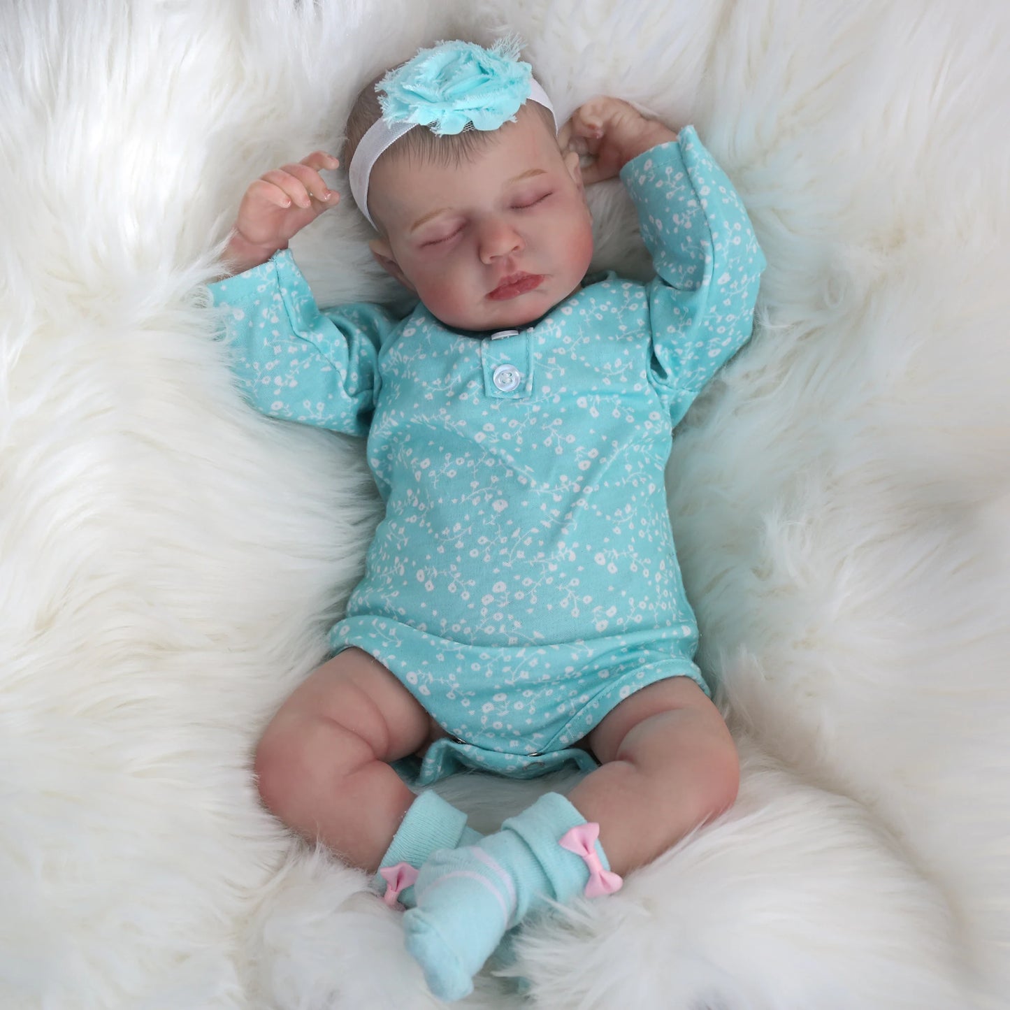 KAYDORACN Realistic Reborn Baby Doll Girl Sleeping Weighted