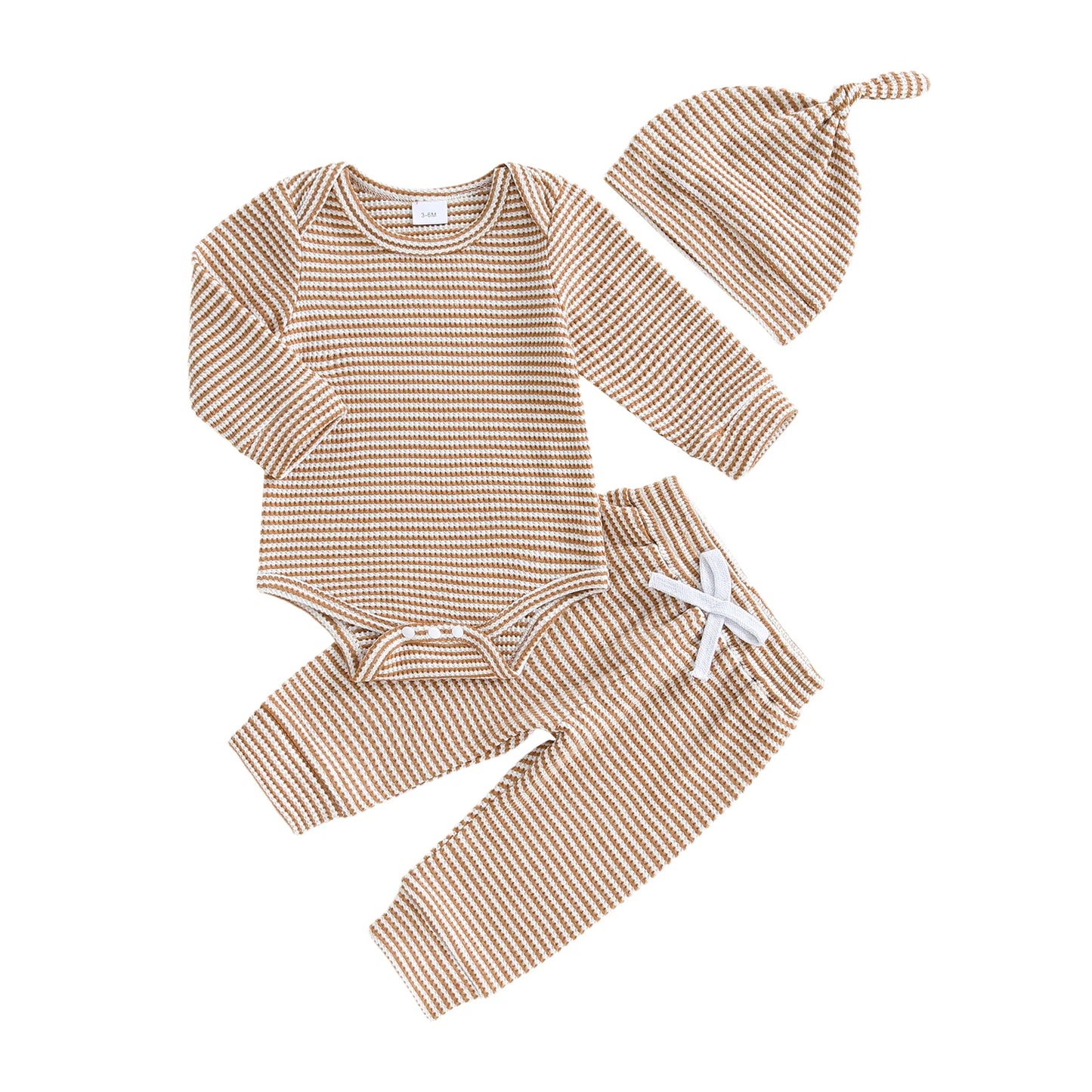 Baby Girl Winter 3 Piece Floral Hooded Jacket Leggings Beanie