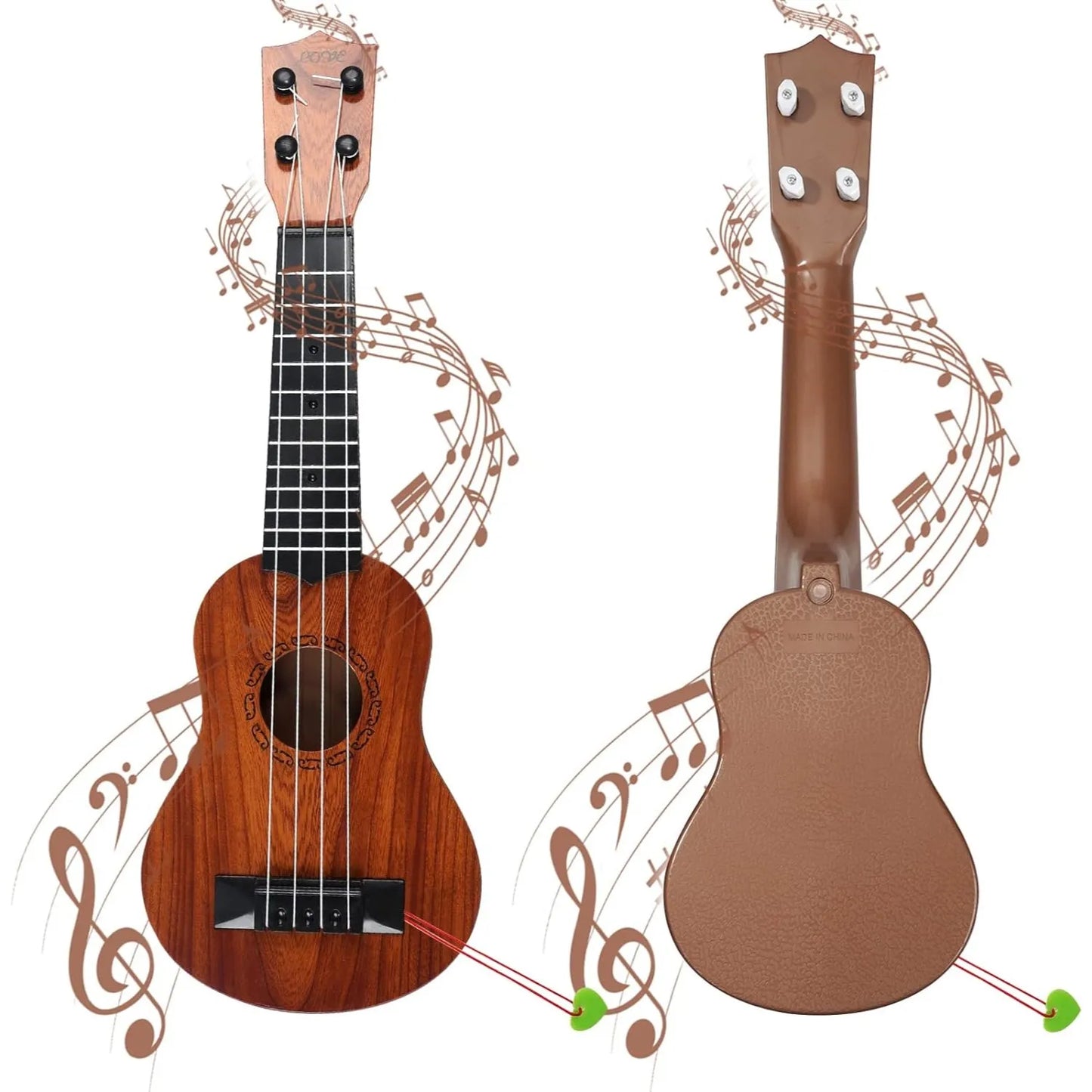 Kids Ukulele Guitar 4 String Educational Toy For Toddlers
