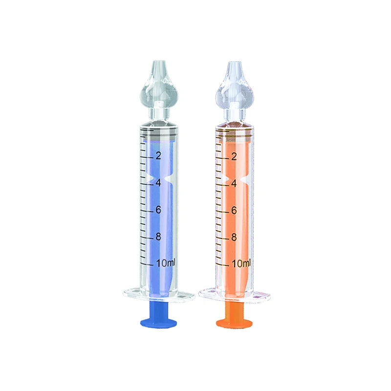 Baby Nasal Aspirator Syringe Silicone Nasal Washer For Children