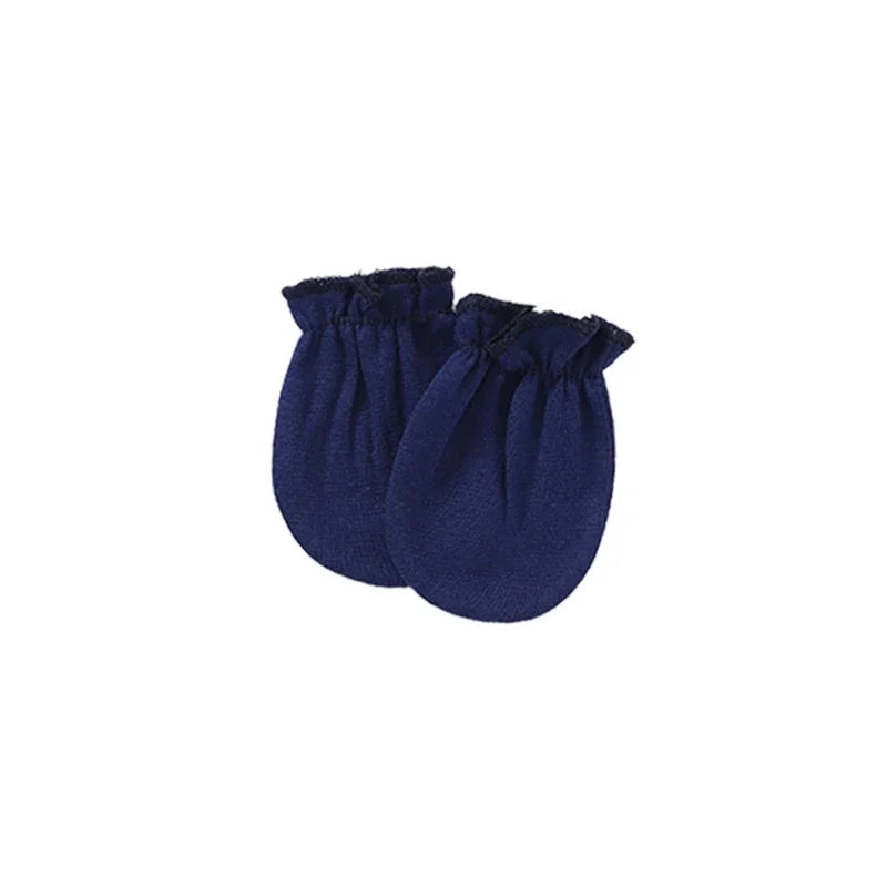 Baby Anti Scratch Soft Cotton Gloves Newborn Mittens 77HD