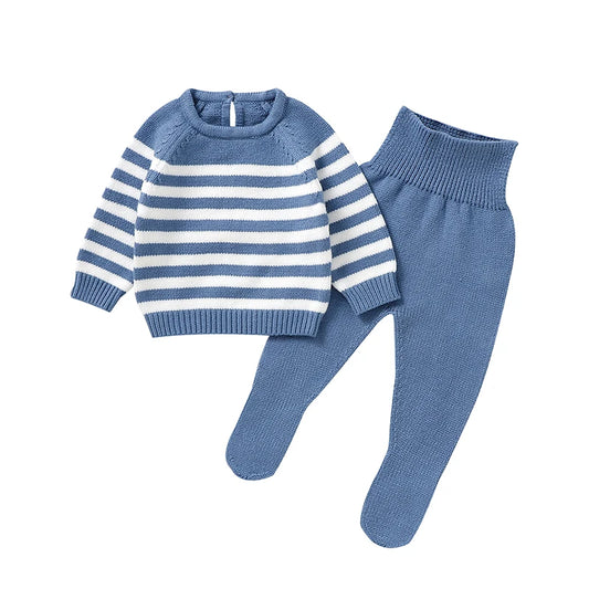 Mimixiong Baby Unisex Knit 2 Piece Outfit Autumn Winter
