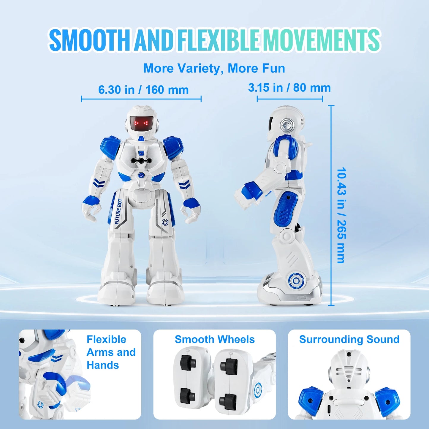 SucceBuy RC Robot Action Walking Singing Dancing Figure Toy