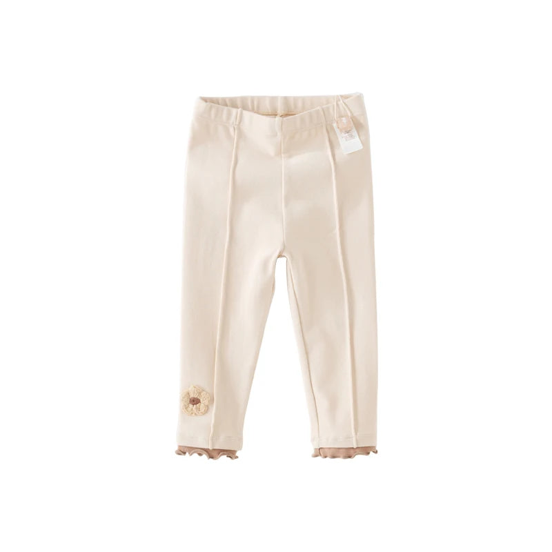 DAVE＆BELLACN Girls Cotton Tight Leggings Spring Autumn