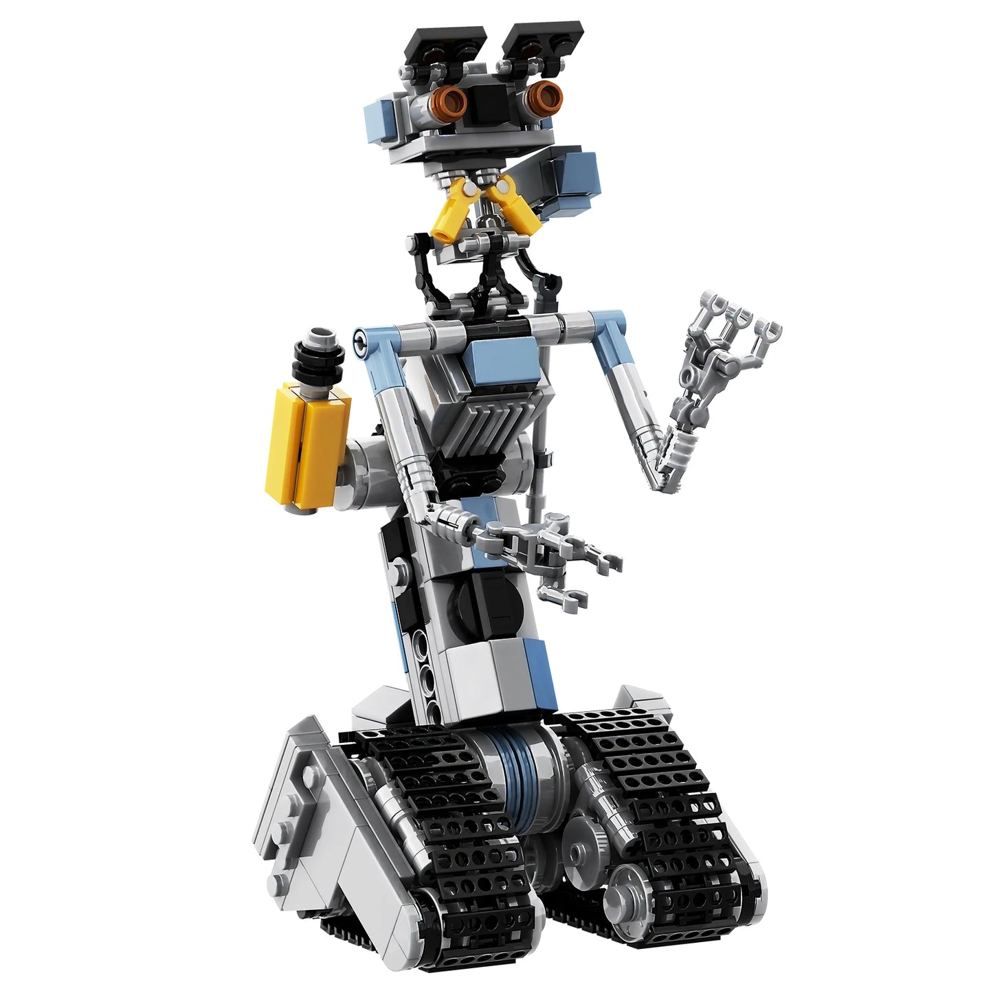 BuildMoc Johnny Five Robot Building Blocks Set Gift Idea