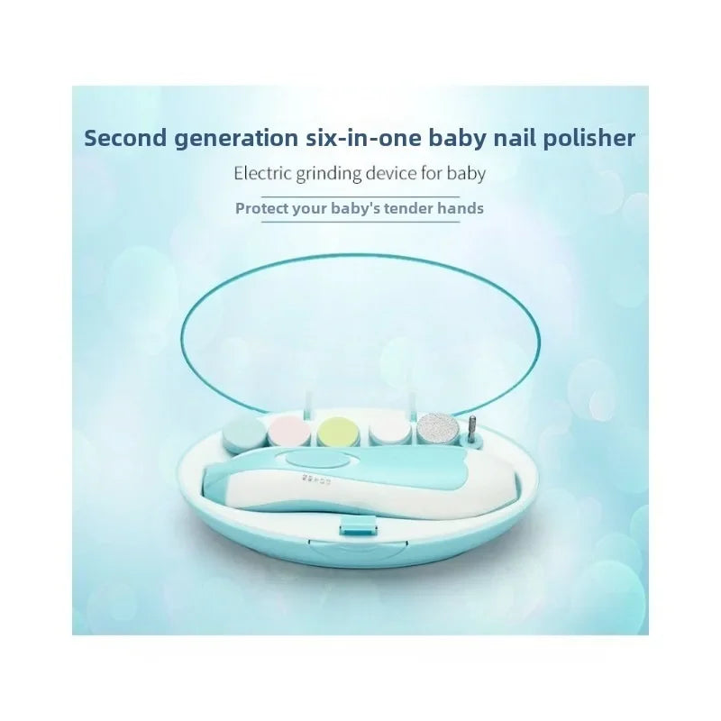 Hignconcerned Baby Nail Polisher Six In One Clipper Set