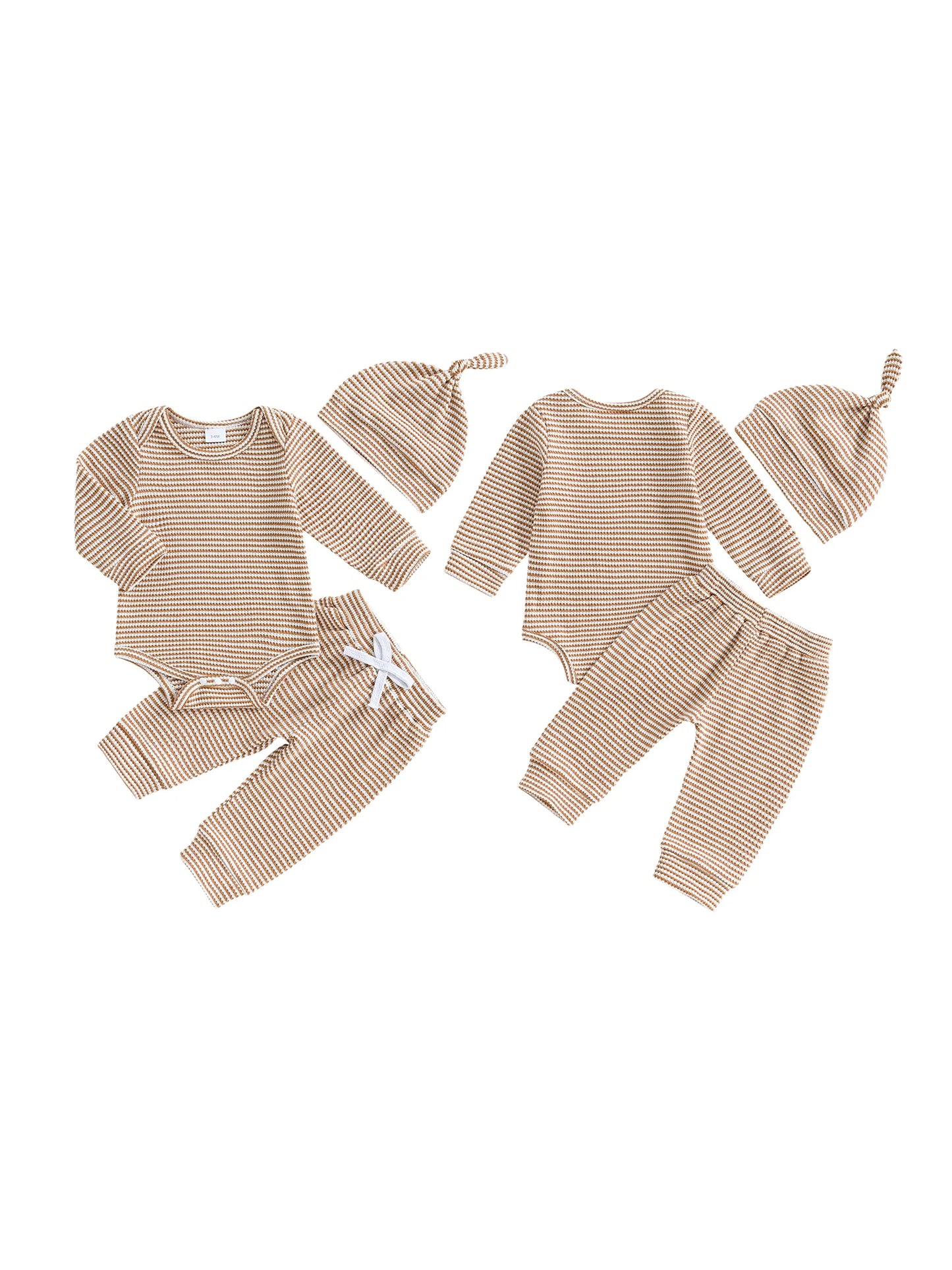 Baby Girl Winter 3 Piece Floral Hooded Jacket Leggings Beanie