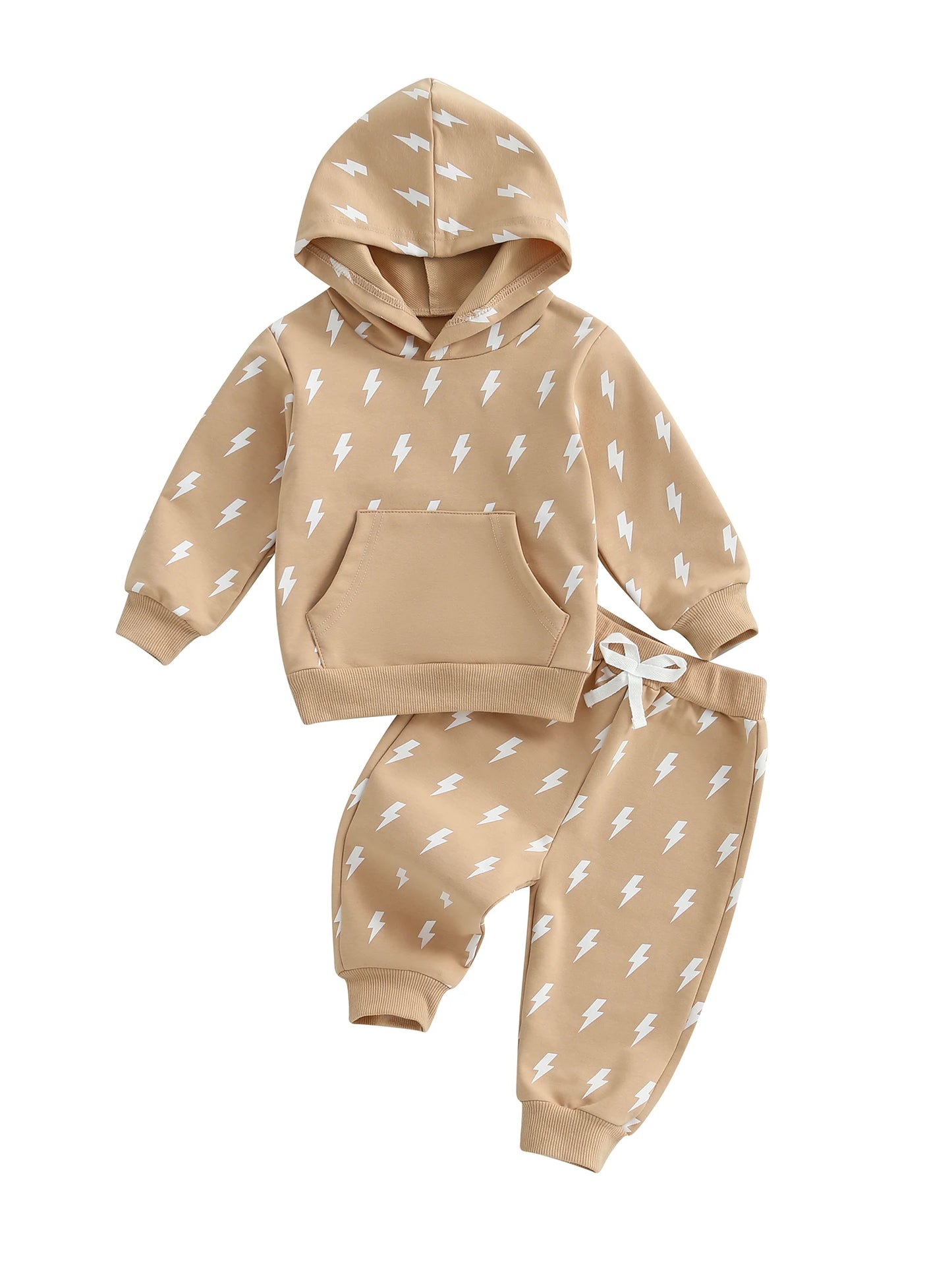 CN Guangdong Winter Camouflage Hoodie Jogger Set Toddlers