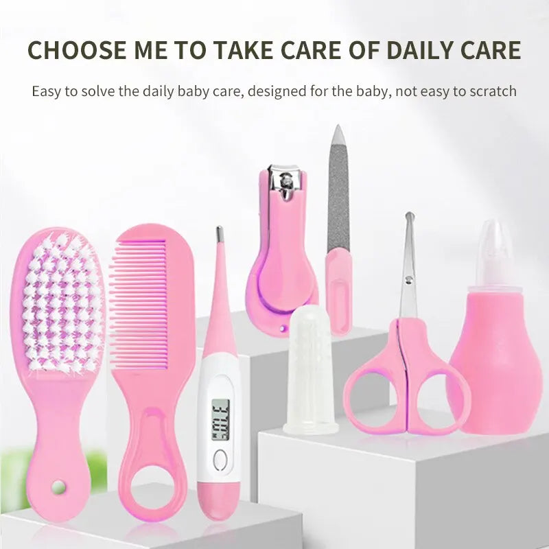 Hign-Concerned 8-Piece Child Care Cleaning Kit Set