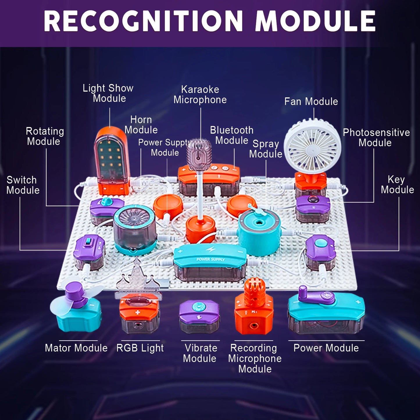 VATOS Science Circuit Kit for Kids 150 Plus Projects