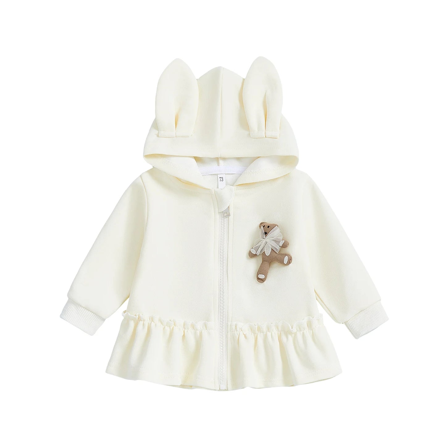 Guangdong Adorable Toddler Winter Coat With Faux Fur Hood Pom Pom Details Unisex Warm Jacket