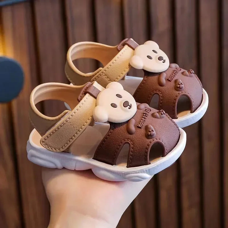 Baby Cartoon Sandals Soft Sole For Toddlers And Infants