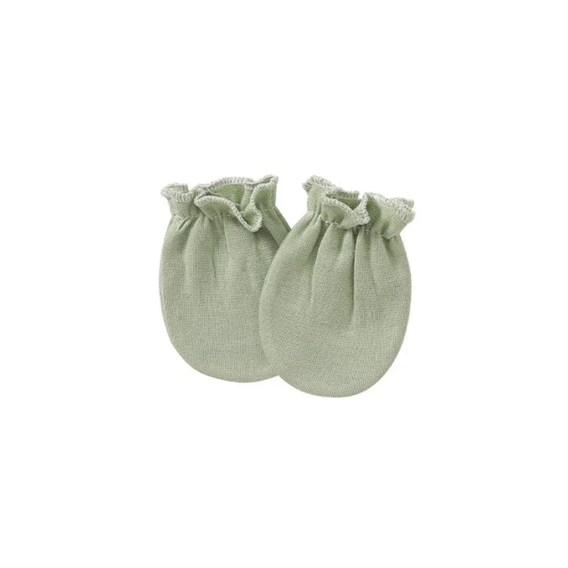 Baby Anti Scratch Soft Cotton Gloves Newborn Mittens 77HD