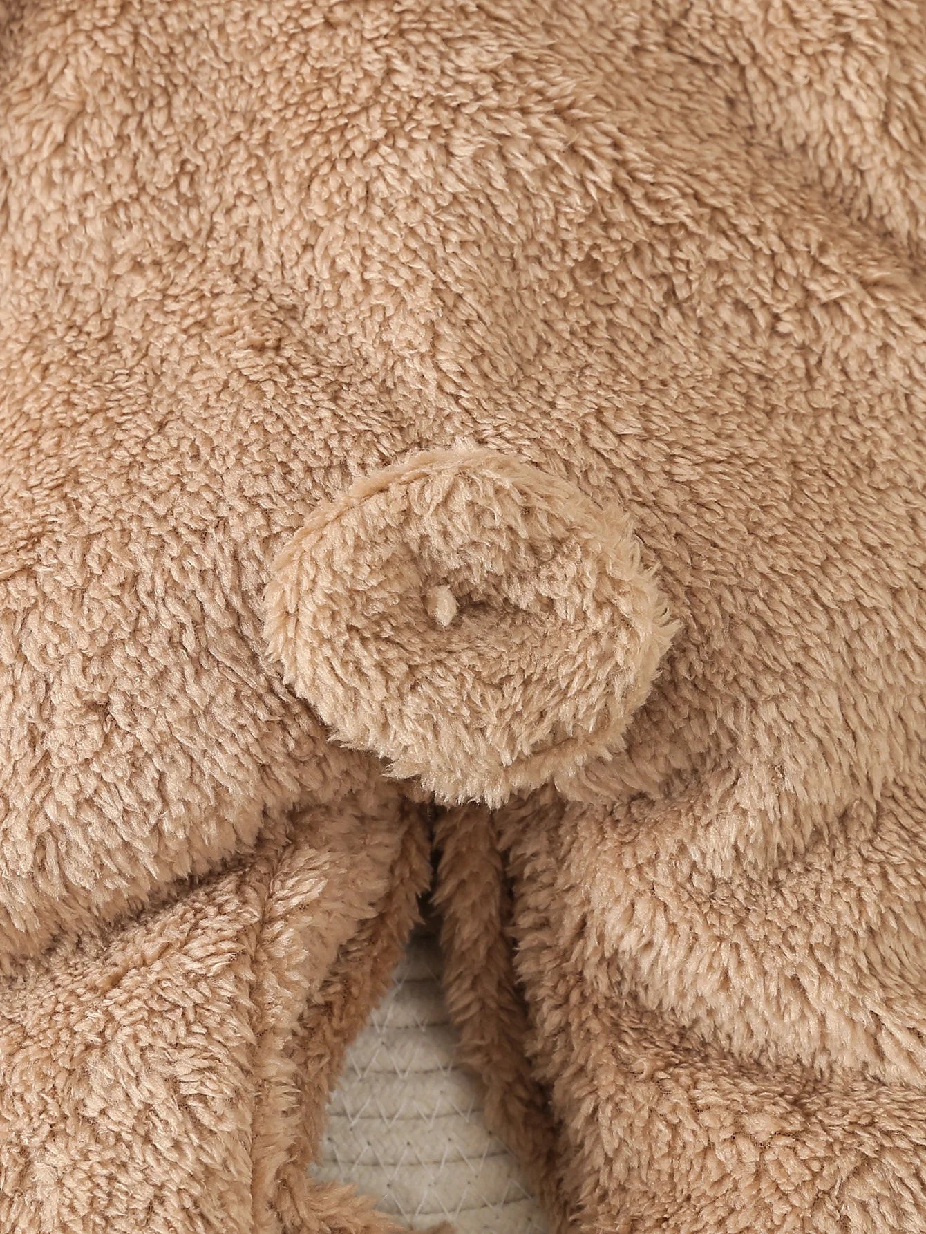 Rvxuanbaby Autumn Newborn Baby Rompers Warm Fleece Hooded